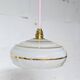 Pink and gold granite glass pendant light