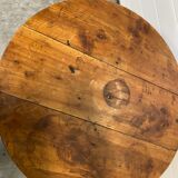 Ancient wooden side table