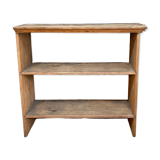 Antique shelf in raw wood
