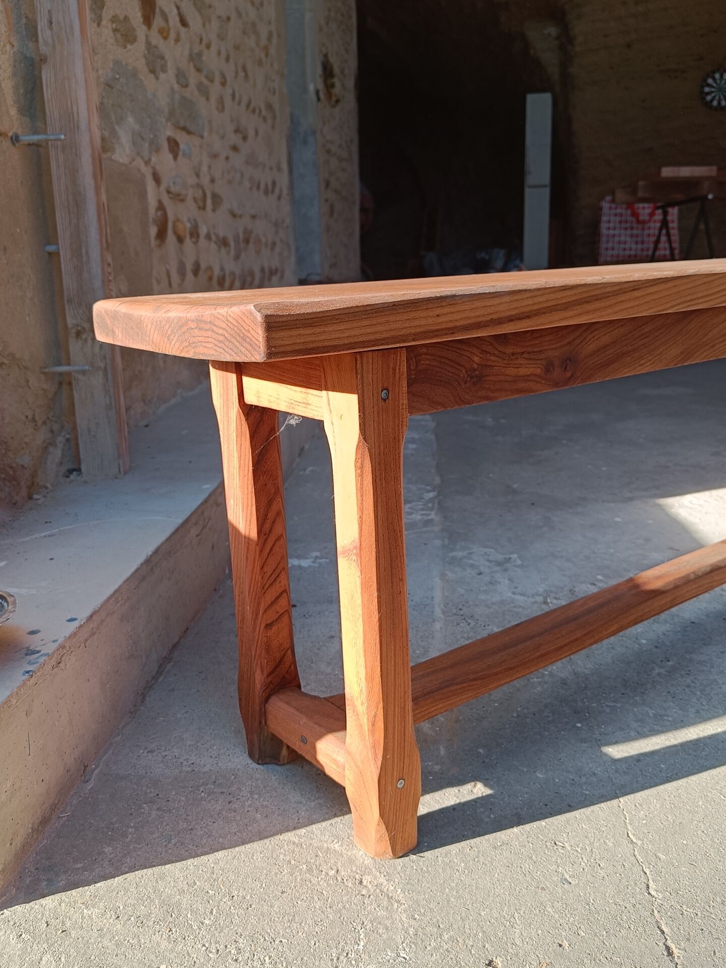 Oak bench
