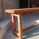 Oak bench
