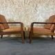 Paire de fauteuils 1970