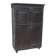 Black lacquered teak cabinet