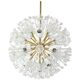 Brass star chandelier by Emil Stejnar, Austria, 1960s.