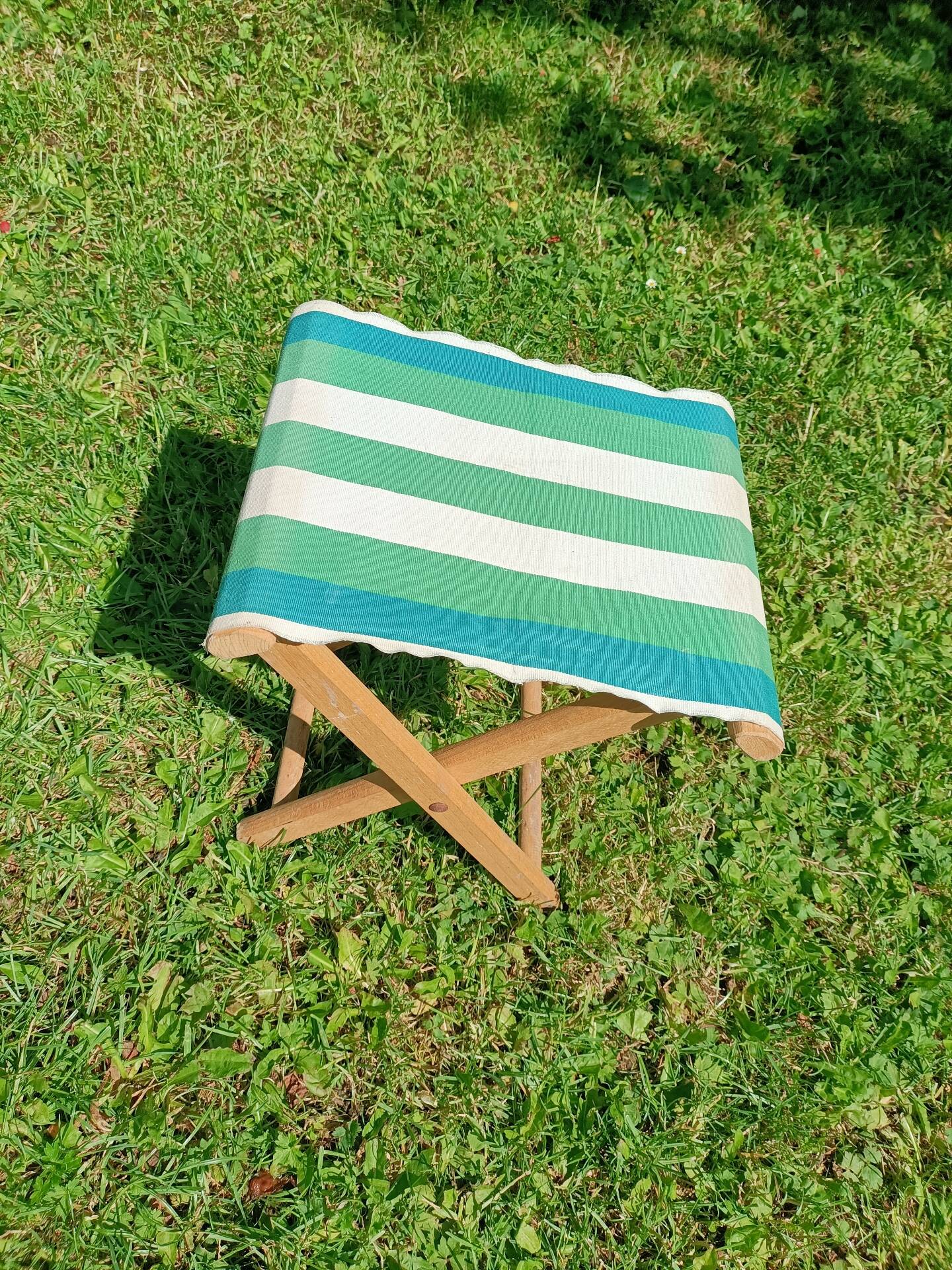Vintage folding stool