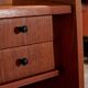 Restored teak bureau desk
