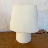 Vintage white glass lamp