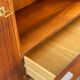 Vintage mixed wood high board