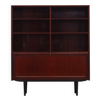 Mahogany bookcase, Danish design, 1970s, production: Denmark