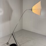 Counter balance floor lamp umbrella lamp shade 1970-80’s