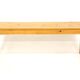 Minimalist pine bench, Sweden, 1970