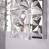 Paire d’appliques Kinkeldey en cristal.