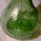 Vase doilies in blown glass bubble 1960/1970