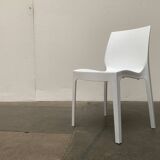 Stackable plastic auxiliary chair Italian Rome