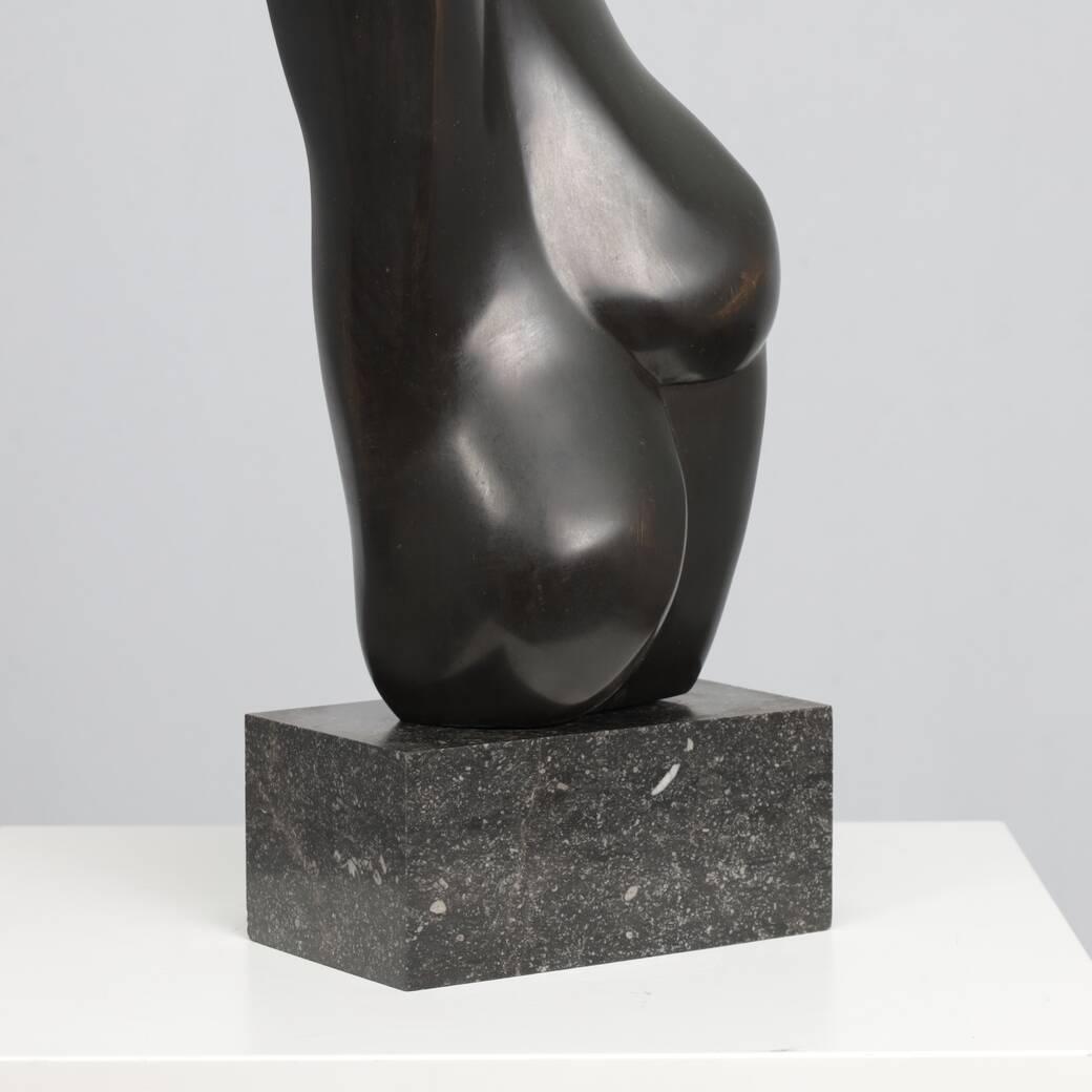 Bronze woman figure sculpture by Francine Govers, Netherlands, 1990s