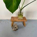Petit tabouret en chêne