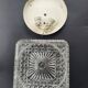 Large ceiling light or vintage wall sconce from the 1970s.
