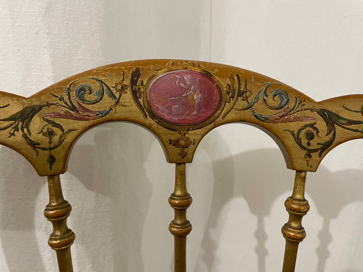 Charivari upholstered chair