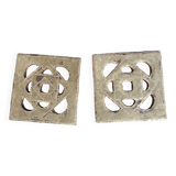 Retro ceramic trivets