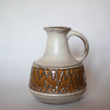 Ceramic vase 4077 VEB Haldensleben, decorative vase, made in Germany