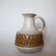 Ceramic vase 4077 VEB Haldensleben, decorative vase, made in Germany