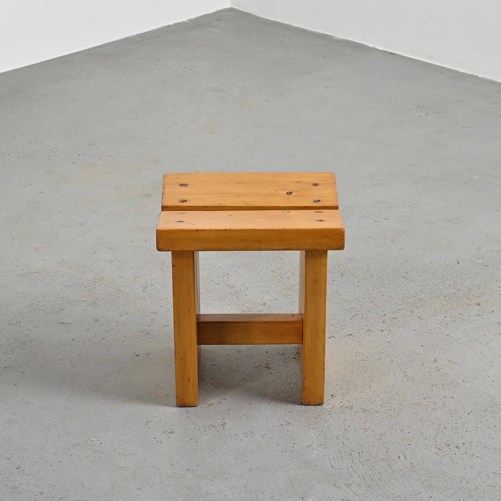 Stool by René Martin, La Plagne circa 1960