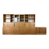 Étagère murale en teck des années 1960-1970 de HG Furniture Danemark