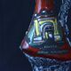 Italian enameled ceramic pitcher / vase - L'Arc d'Auguste.