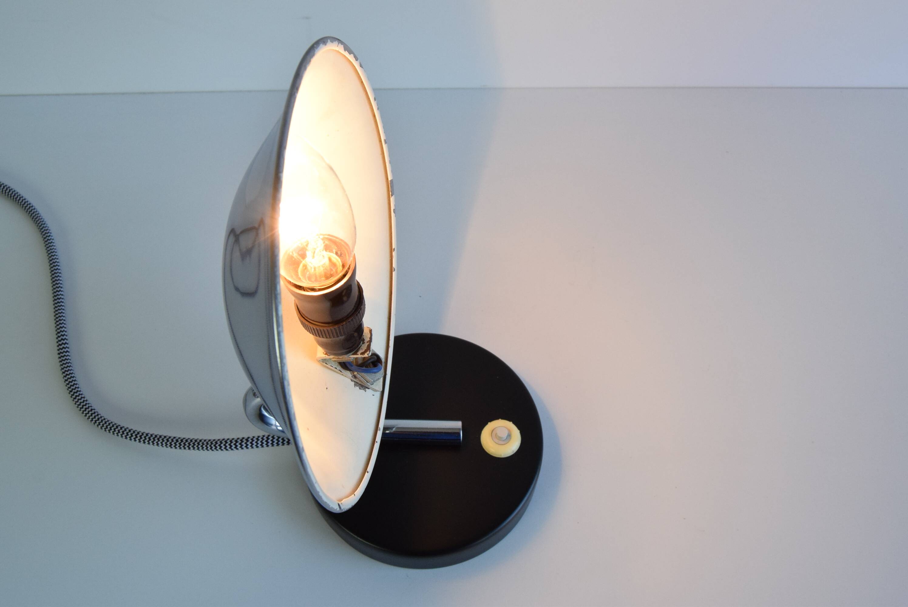Adjustable Table/Bedside Lamp, by Napako, 1930's.