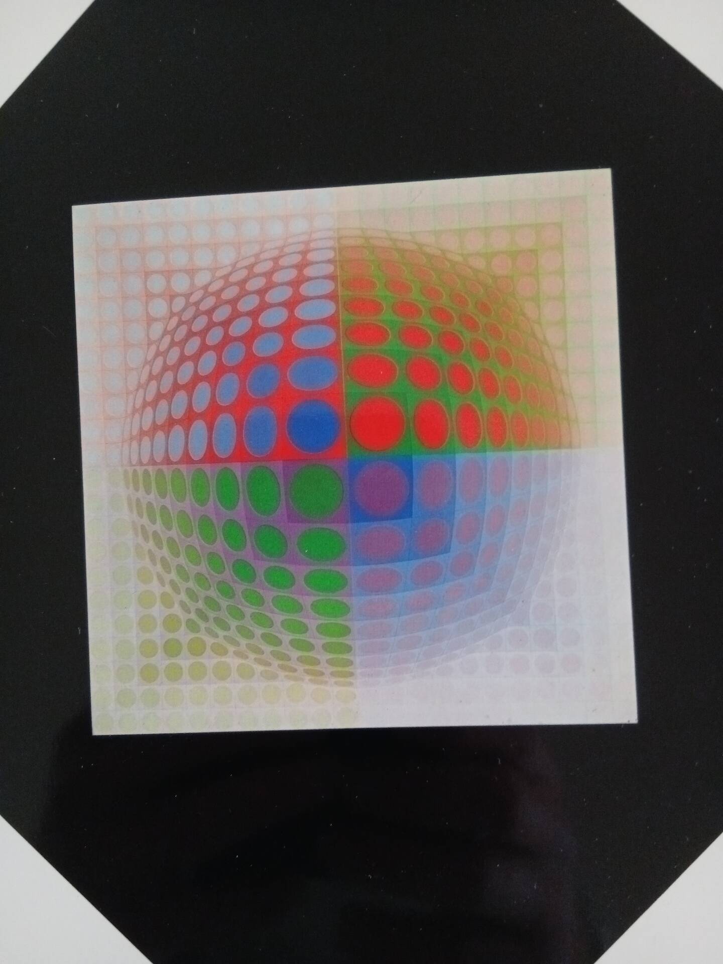 Victor Vasarely Serigraphy op art Editions du Griffon