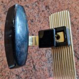 Golden coat rack with 3 hooks Evenlux 1970