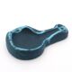 Accolay blue ceramic free-form ashtray, 1960s