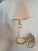 Louis Drimmer - Cream & gilded earthenware table lamp
