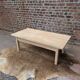 Table basse en hêtre brut