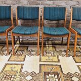 Set of 4 Scandinavian chairs 1960
