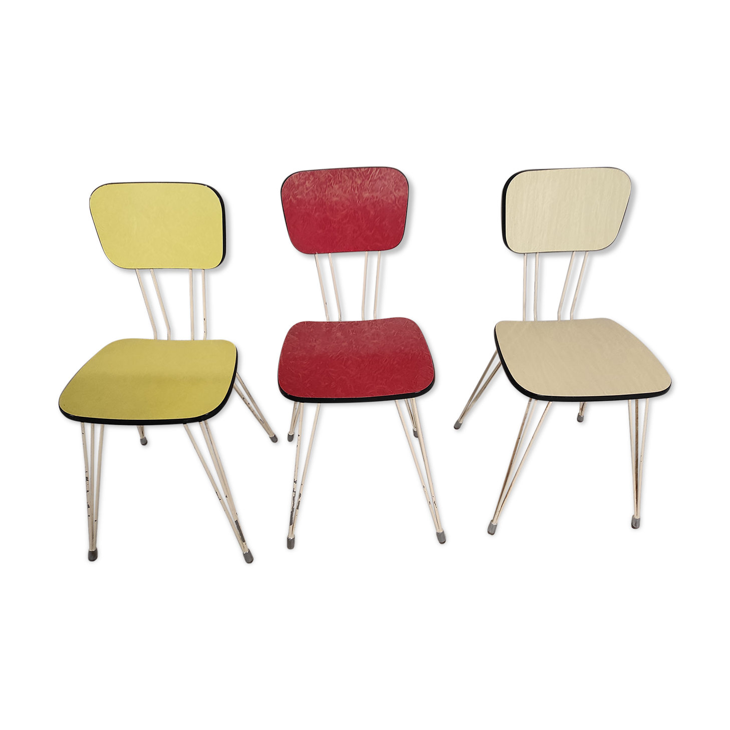 Chairs in formica feet Eiffel
