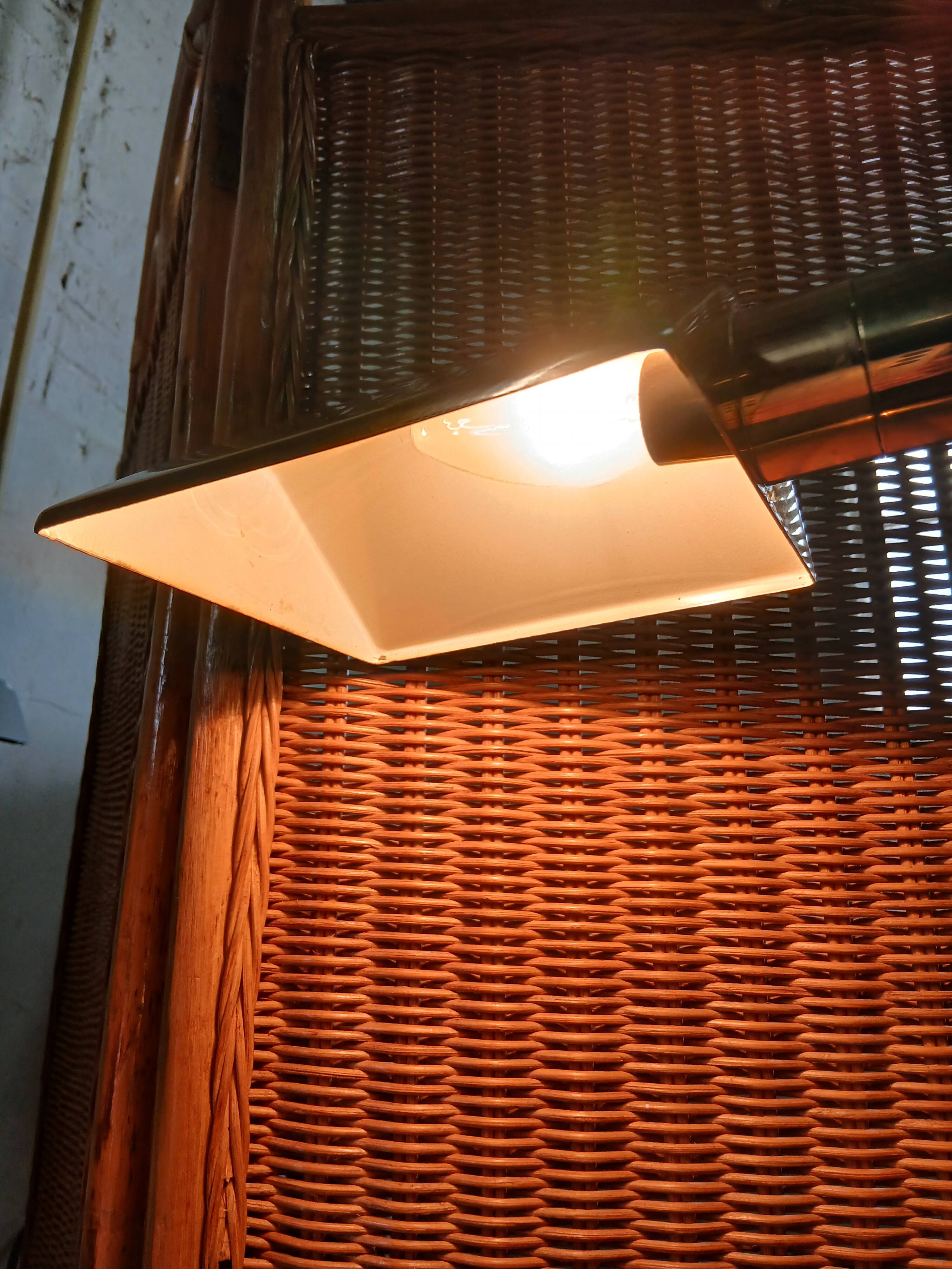 Lampadaire doré