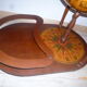 Desserte bar mappemonde globe terrestre  roulette vintage