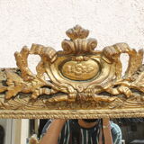 Golden Napoleon III mirror