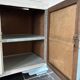 Armoire de cuisine vintage bleue