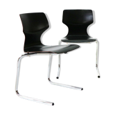 Pair of '70s Cantilever Pagholz Chairs