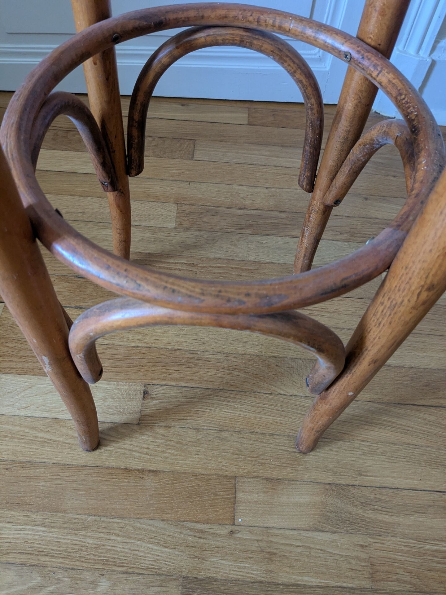 Tabouret de bar en rotin