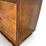 An art deco Italian chest of drawers, Italy 1950s