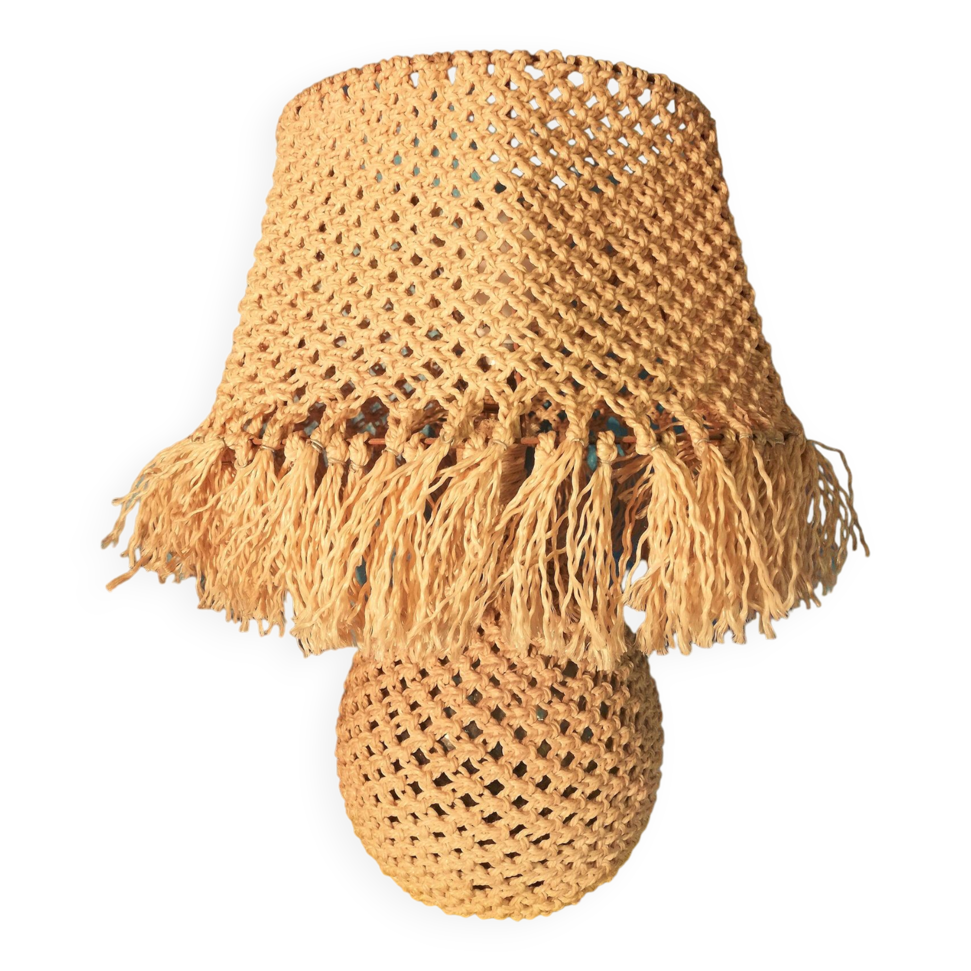 Rope lamp 1970s