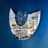Scornice Wall Mirror by Nanda Vigo for Glass, 1988