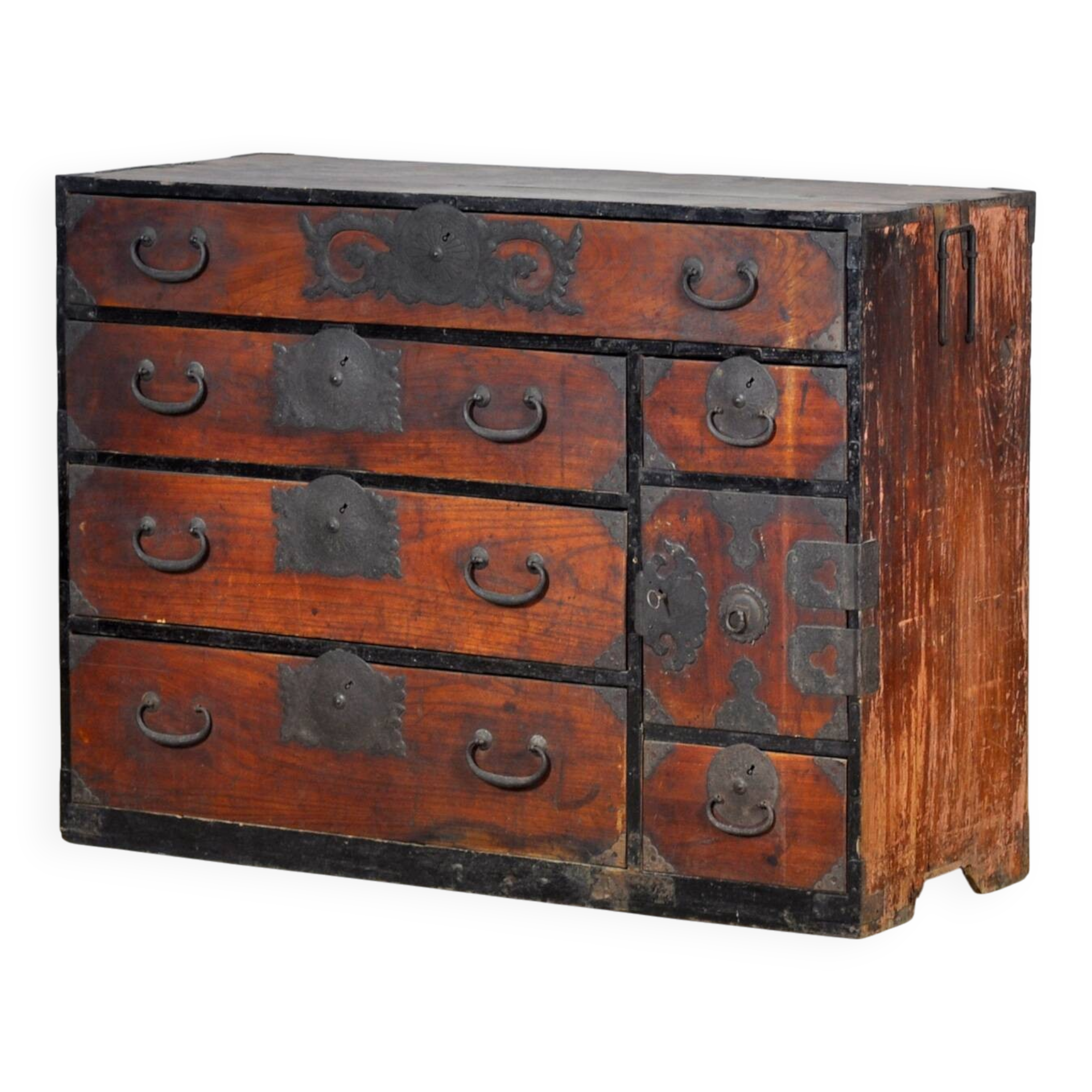 Japanese Tansu chest of drawers, circa 1890