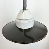 Industrial Factory Wall Light with Enamel Shade, 1960s