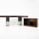 Italian desk designed by Hans Von Klier for Skipper, 1970s.