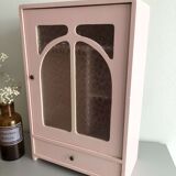 Pink pharmacy cabinet