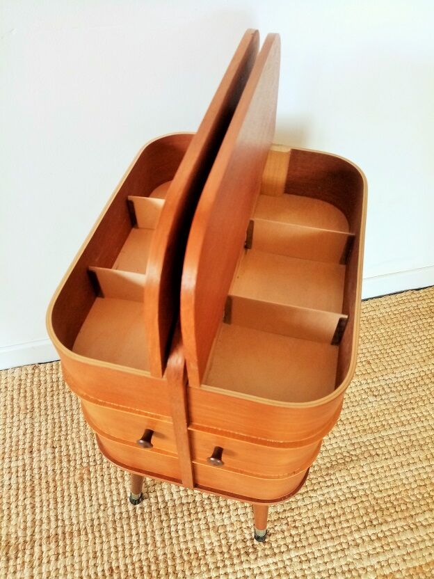 Scandinavian sewing basket